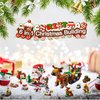 Qreninv Calendar 2024 Christmas Building Blocks Set, 6 in 1 Christmas Toys, Building Blocks Toys Holiday Countdown Calendars, Ideas Gift for for Teens Boys Girls 6-12 Year (Small Santa)