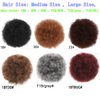 MISSSPECIAL Afro Puff Drawstring Ponytail Extension for Black Women 9A Synthetic Afro Puff Ponytail for Natural Hair, Clip On Kinky Drawstring Ponytail Hair Bun (30#, Afro Puff Medium Size)