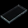 Nail Art Palettes - Color Mixing Glass Rectangle Makeup Blending Nail Tray False Eyelash Glue Holder for Fake Eyelashes Extension Makeup Cosmetic Nail Palette Tool
