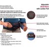 Mueller 66117-1 Posture Corrector for Women and Men, Adjustable, One Size, Black