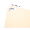 Avery File Folder Labels on 4" x 6" Sheet, Easy Peel, White/Blue, Print & Handwrite, 2/3" x 3-7/16", 252 Labels (5200)
