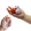 Urspasol 20 PCS Mini Soccer Stress Balls Bulk 1.6 inch Foam Soccer Squeeze Balls Small Mini Sports Themed Balls Soccer Party Favors for Kids Stress Relief for School Carnival Reward