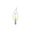 Philips LED Ultra Definition Flicker-Free Dimmable, Eye Comfort Technology, Daylight 5000K BA11 Clear Glass Light Bulb, 500 Lumen, 5W=60W, E12 Base, Title 20 Certified, 3-Pack (564898)
