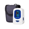 Finger Pulse Oximeter and Heart Rate Monitor- Portable Blood Oxygen Level and Heart Rate Fingertip Sensor with Carrying Case and Lanyard by Bluestone