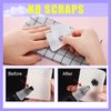 NXJ INFILILA Lint Free Nail Wipes for Nail Polish Remover 540Pcs Super Absorbent Dry Nail Pliosh Remover Pads Wipes Lint Free Wipes Nail Wipes