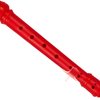 Eastrock Recorder Instrument German Style Soprano Recorder Red 3 Pieces for Beginners with Cleaning Rod, Fingering Chart, Packing Bag, Thumb Rest