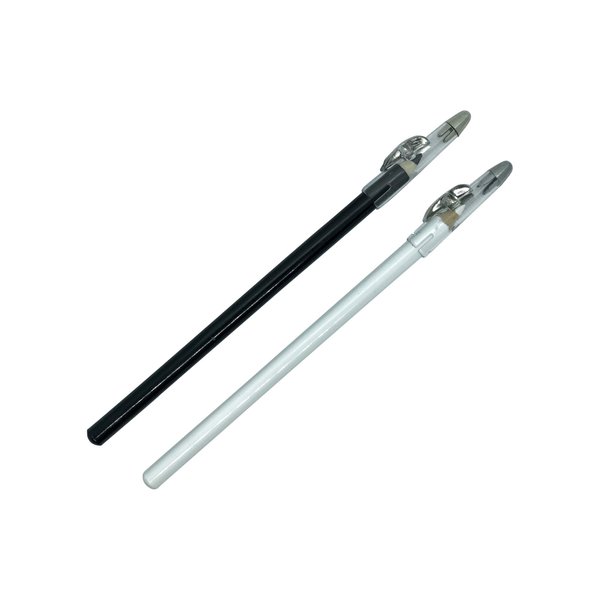 Revo Barber Pencil Kit (Black & White) - Tracing Tool/Guide for Beard Oil Hairline & Goatee - Outliner Detailing for Haircut Styling & Shaping - Hair Cutting Tracer - Grooming Guide - Barber Supplies