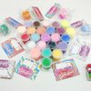 28 Pack Butter Slime Cup Bulk Prefilled Goodie Bag with Valentines Gifts Cards for Kids, 28 Soft and Stretchy Slime, Kids Classroom Exchange Gifts School Party Favors (1.2" x 1.6")