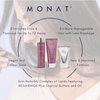 MONAT Smoothing Anti Frizz System – Professional Hair Smoothing Treatment with Smoothing Anti Frizz TM Shampoo Smoothing Anti-Frizz™ Deep Intensive Treatment & Studio One TM Blowout Cream