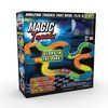 Ontel Magic Tracks 10 Foot Glow In The Dark Bendable Flexible Racetrack with LED Light-Up Race Car, Educational Playset Birthday Gift for Ages 3+
