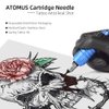 Tattoo Cartridge Needles, ATOMUS 20pcs 1RL 3RL 5RL 7RL 9RL 11RL Round Liner Disposable Tattoo Needle(20pcs 9RL)