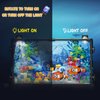 Vocrev Fish Tank Building Block Set for Adults and Kids Lighting Aquarium Building Block Toys for Boys Girls Age 8-14 Including Ocean Jellyfish, Fish, Corals, Crab 725pcs