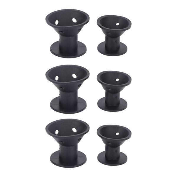 Hair Rollers, 20pcs Mushroom Shaped Hair Curler Hair Volume Roller Household Hair Styling Tools Silicone Hair Curlers Set Women Girls Hair Roller Tool Volumizing Hair Root Clip