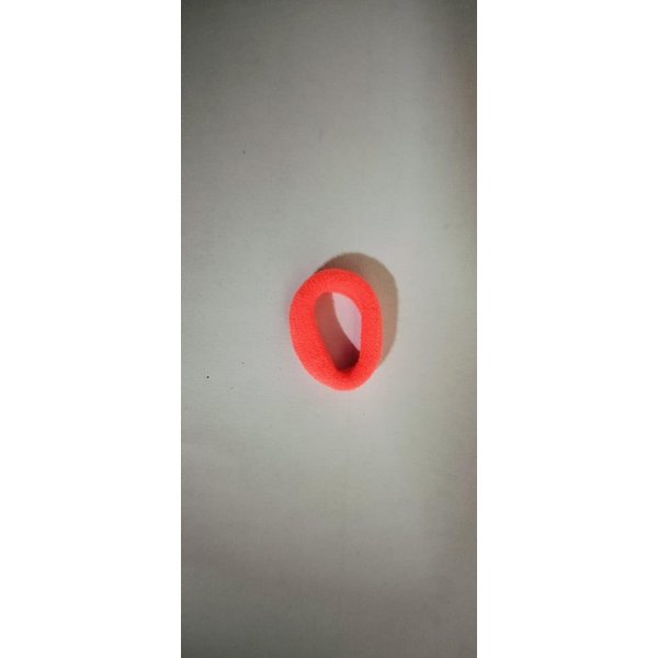 Generic Hair Ties Rubber 1 Count, Orange color