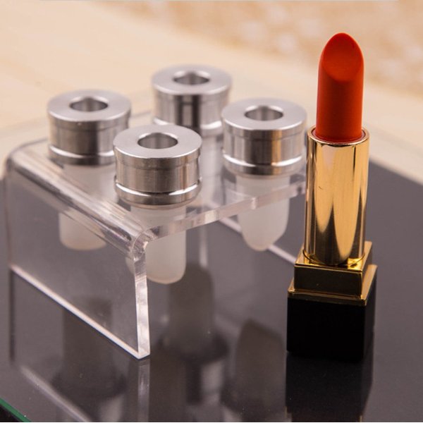 TINTON LIFE Simple Design DIY Makeup Cosmetics Lipstick Mould Silicone Mold Making Tool Set (Eagle Beak Shape)