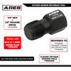 ARES 71112 - Oxygen Sensor Rethread Tool - Easily Cleans Oxygen Sensor Hole Threads - Works with M18 x 1.5mm Spark Plug Threads