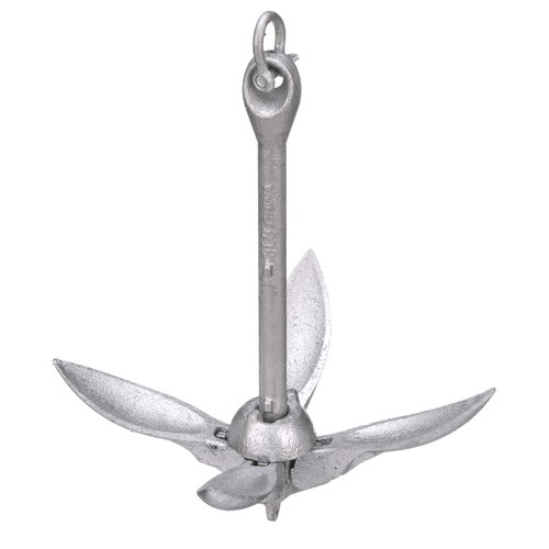 SEACHOICE Folding Grapnel Anchor 1-1/2 lbs. 41050, Steel