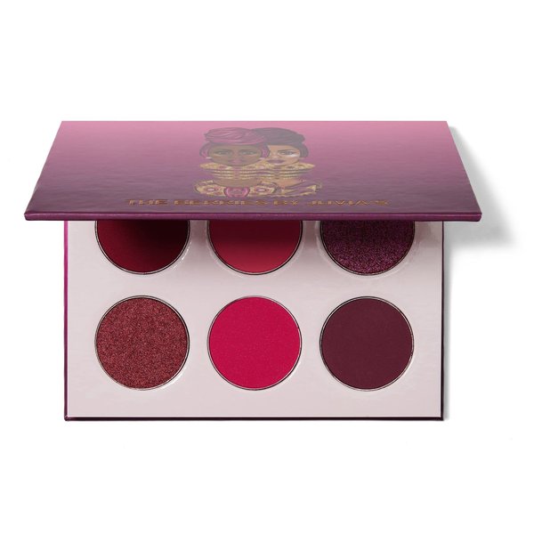 Juvia's Place Mauves, Deep Pinks, and Perfect Berry Eyeshadow Palette - Professional Eye Makeup, Pigmented Eyeshadow Palette, Makeup Palette for Eye Color & Shine, Pressed Eyeshadow Cosmetics, Shades of 6