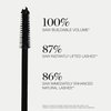 Ogee Beyond Clean Volumizing Mascara - Certified Organic Black Mascara for Volume and Length - Lengthening Mascara for Sensitive Eyes
