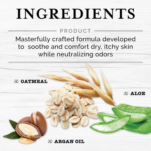 Rosen Apothecary 6-in-1 Itch Relief Dog Shampoo - Tearless Shampoo for Dogs Cleanses, Soothes, Refreshes and Moisturizes While Offering Itch Relief, 480ml