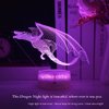 HYODREAM Dragon Lamp Dragon Night Light Kids Night Light,16 Colors with Remote Control Dragon Toy for Kids as a Birthday Gifts Christmas Gift for Boys and Girls (Drogon)