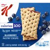 Special K Pastry Crisps, 100 Calorie Snacks, Breakfast Bars, Blueberry, 5.28oz Box (12 Crisps)