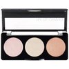 Palladio I'm Glowing Illuminating Highlighting Palette, Glow Bronzer Powder Makeup Set, High Pigmented Shimmery Colors