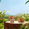 shenhailan Dog Micro Mini Building Blocks Educational Animal Dog Building Blocks for Kids Adults Beginners Gift Toy 379 Pcs (Corgi)
