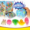 JA-RU Mini Mochi Squishy Animals Mystery Ball (1 Ball, 5 Mochi Squishy Toy) Slow Rise Squishies for Kids. Anger Management Toys. Kawaii Party Favors, Treasure Box Prizes. 3334-1p