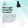 Cleen Beauty Blue Light Defense Serum | Facial Serum with Blue Light Protection Complex | Face Serum for Women | Serum for Face - Paraben Free | Skincare Products for Face | Hydrating Serum | 1 Fl Oz