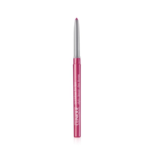 Clinique Long Lasting Quickliner Lip Liner | Non-Drying + No Sharpening, Intense Jam