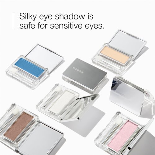 Clinique All About Shadow Single Eye Shadow Makeup | Safe For Sensitive Eyes, Portobello, 0.06 Ounce