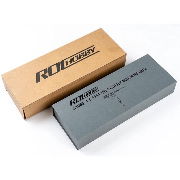 ROCHOBBY Trailer for 1/6 1941 MB Scaler RC Car Vehicle Models… (1:6, Machine Gun)