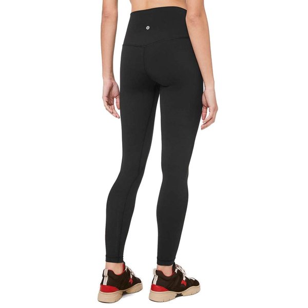 Lululemon Align Stretchy Full Length Yoga Pants - Women’s Workout Leggings, High-Waisted Design, Breathable, Sculpted Fit, 28 Inch Inseam, Black, 8