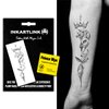 INKARTLINK Semi permanent Tattoos, Temporary Tattoos, Adult Art Designs, Party Favors, Waterproof, Realistic, No Adhesive, No Reflective, Lasts 1-2 Weeks, Medium (Leopard King)
