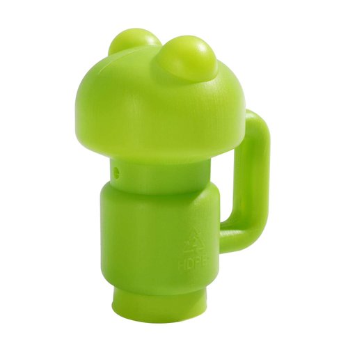 ZIZILAND 1.26" Diameter Trampoline Enclosure Pole Cap for Net Hook, 6 Pieces, Green, Only Fit in 32mm(1.26in) Diameter Trampoline Pole