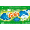 Gain Fabric Softener Dryer Sheets, Blissful Breeze, 120 Count