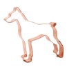 Doberman Pinscher Dog Breed Cookie Cutter 4.5 x 4.5 x 0.75 inches - Handcrafted Copper Cookie Cutter by The Fussy Pup