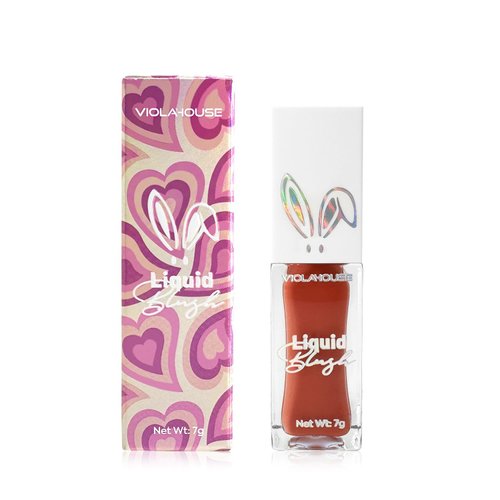 VIOLA HOUSE Liquid Blush, Long-lasting Liquid Blush, Blush Rouge Liquid Makeup, Liquid Blush Cream7g (3, 7g)