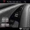 Tesla Model 3 'Door Open' Button Stickers (Set of 8)