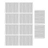 100 Pcs U Shaped Hair Styling Pins for Women Girls Bun Hair Pins (2.4 Inch, Black)