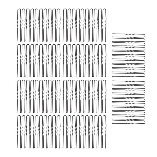 100 Pcs U Shaped Hair Styling Pins for Women Girls Bun Hair Pins (2.4 Inch, Black)