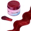 INH Semi Permanent Hair Color Ruby Red, Color Depositing Conditioner, Temporary Tint Conditioning Hair Mask, Safe, Red Hair Dye - 6oz