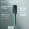 Fromm Professional Curl Studio Curl Shaper Frizz Free Styling Hair Brush for Detangling, Seperating, Shaping and Defining Curls on Wet and Dry Thick, Wavy, Curly or Coily Hair