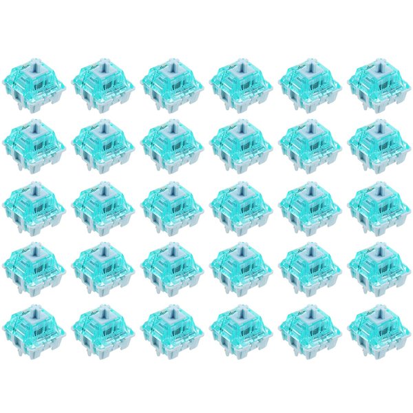 TAODAN 30PCS 20mm Spring Mechanical Gaming Keyboard Switch MX Structure Tactile Key Switch Mechanical Keyboard Switch Modified Axis
