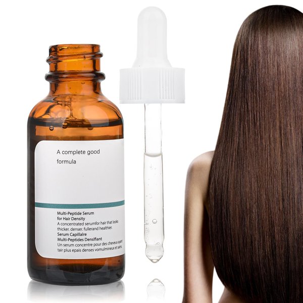 Hair Growth Serum For Women & Men, 30 ML Multi Peptide Serum For Hir Density, Beard, Hair Serum For Thinning Hair, Hair Loss, Frizzy Hair, Strengthen Hair Scalp.