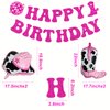 Disco Cowgirl Birthday Party Decorations Cowgirl Happy Birthday Banner Cowgirl Theme Party Decor for Women Girls Party Decor Supplies