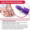 Ever Ready First Aid Sterile Twist-Cap Lancets 30G Purple - 500 Count