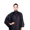Cricket NeoSupreme All Purpose Hairstylist Cape for Clients Adults, Metal Snap Neck Closure Haircut Hair Color Cape, Black