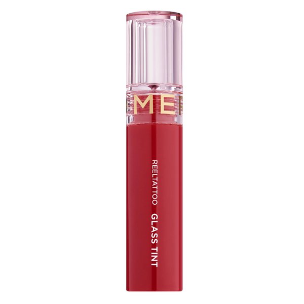 MERYTHOD Reel-Tattoo Glass Lip Stain Glossy Tinted Quick Setting (6 Colors) (06 Brett Rose)